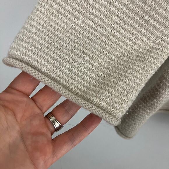 Gudrun Sjoden Wool Blend Cardigan Sweater Women Size Large Top Button - Picture 5 of 9